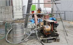 第3者機関による地盤調査の実施