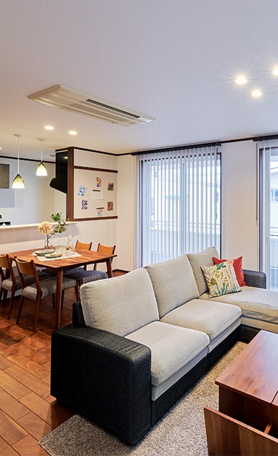 長野住宅公園展示場いつまでも家族みんなが円満に暮らせる、新しい二世帯住宅